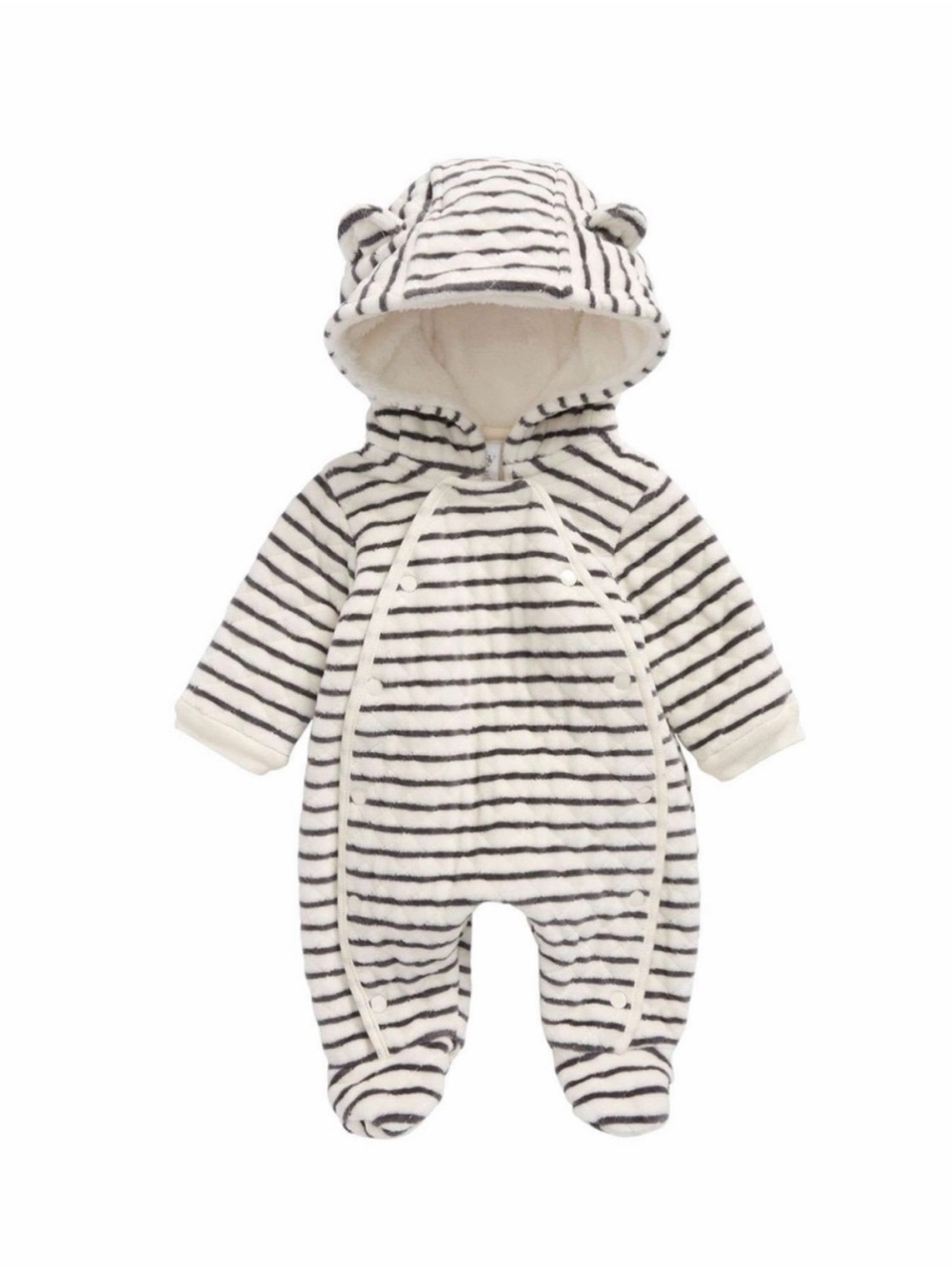 Nordstrom Baby striped Hooded Bunting and Beanie
